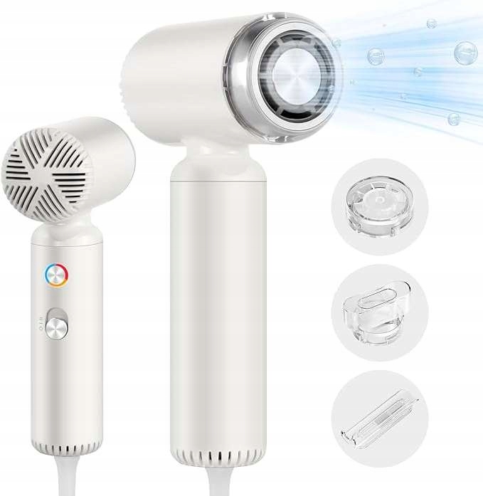 Webeauty H5 Suszarka Do Włosów Mała Mini Przenośna Na Podróż Różowa 1300W