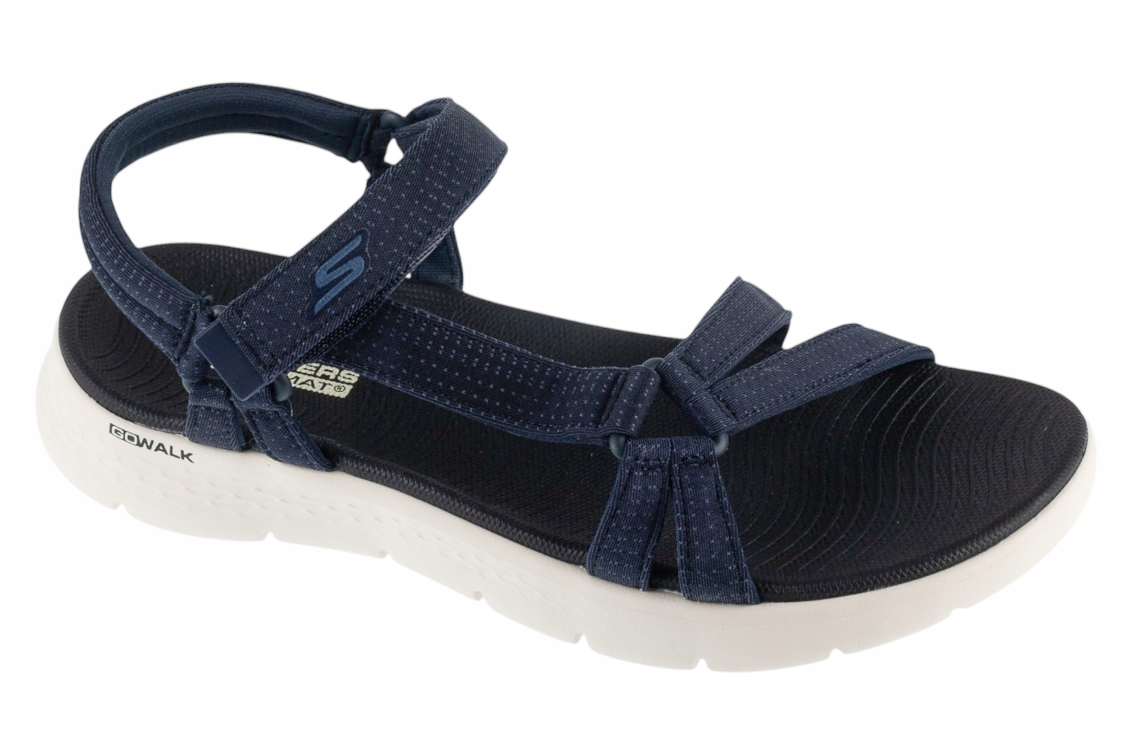 Skechers Go Walk Flex Sandal Sublime [36] Dámské sandály Látka Námořnická Modrá