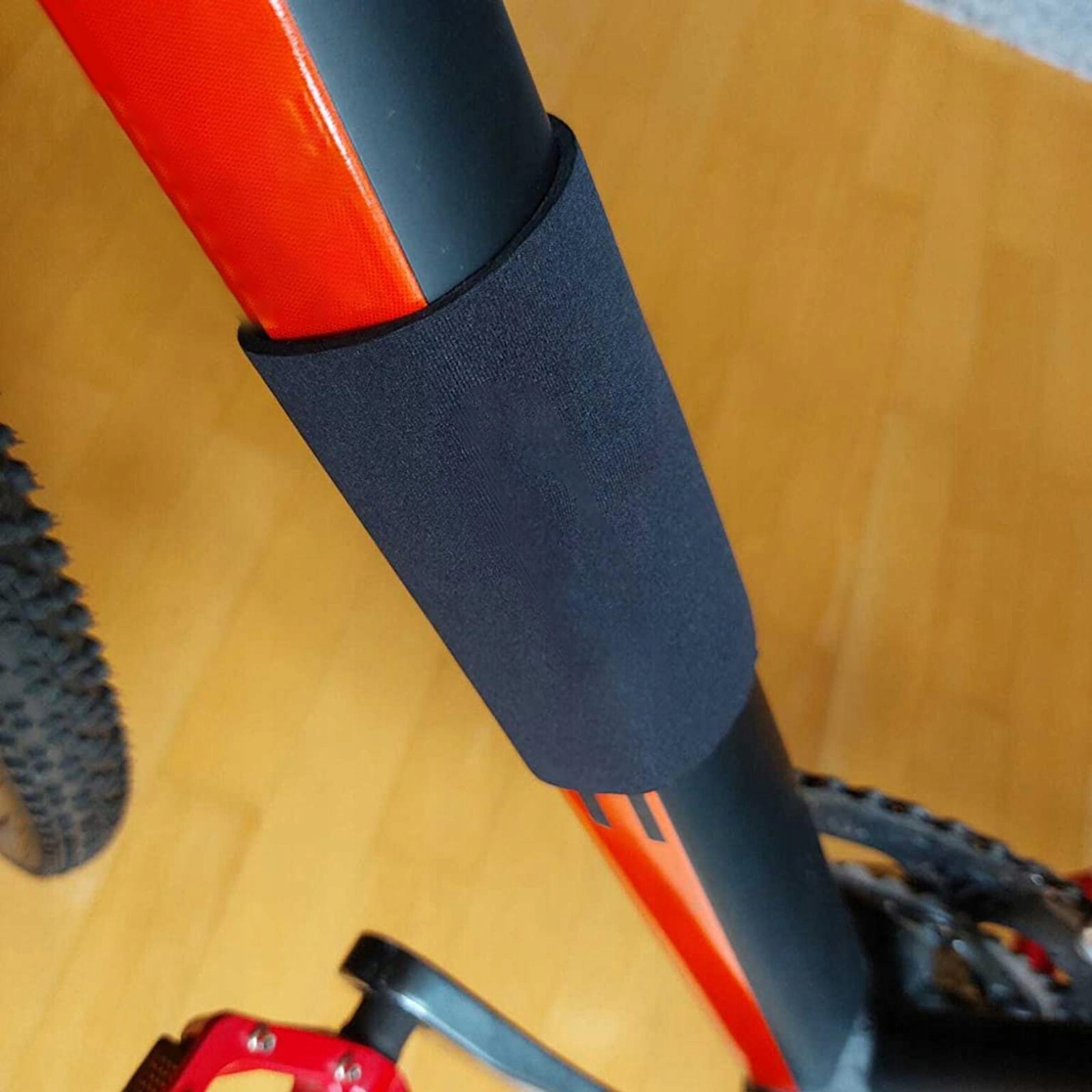 h-3Pcs/Set Neoprene Bike Frame Protector Sheet Model Osłona chroniąca przed zarysowaniami ramy roweru
