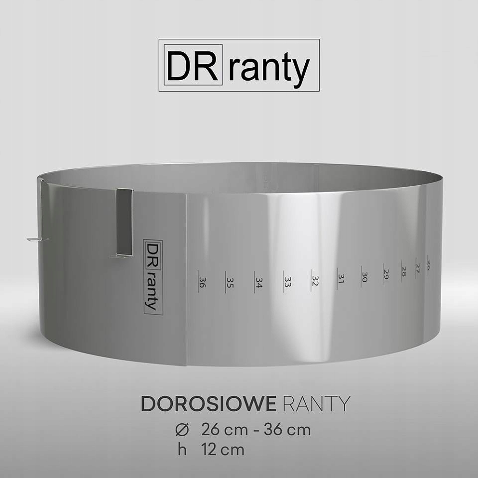 Levně Rant Rd kulatý 26 36 cm s měřítkem Výška 12 cm