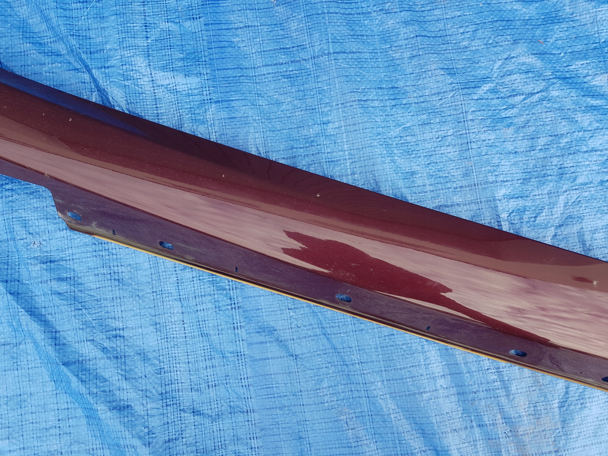 moulding threshold left MERCEDES CLS W219 544 C544