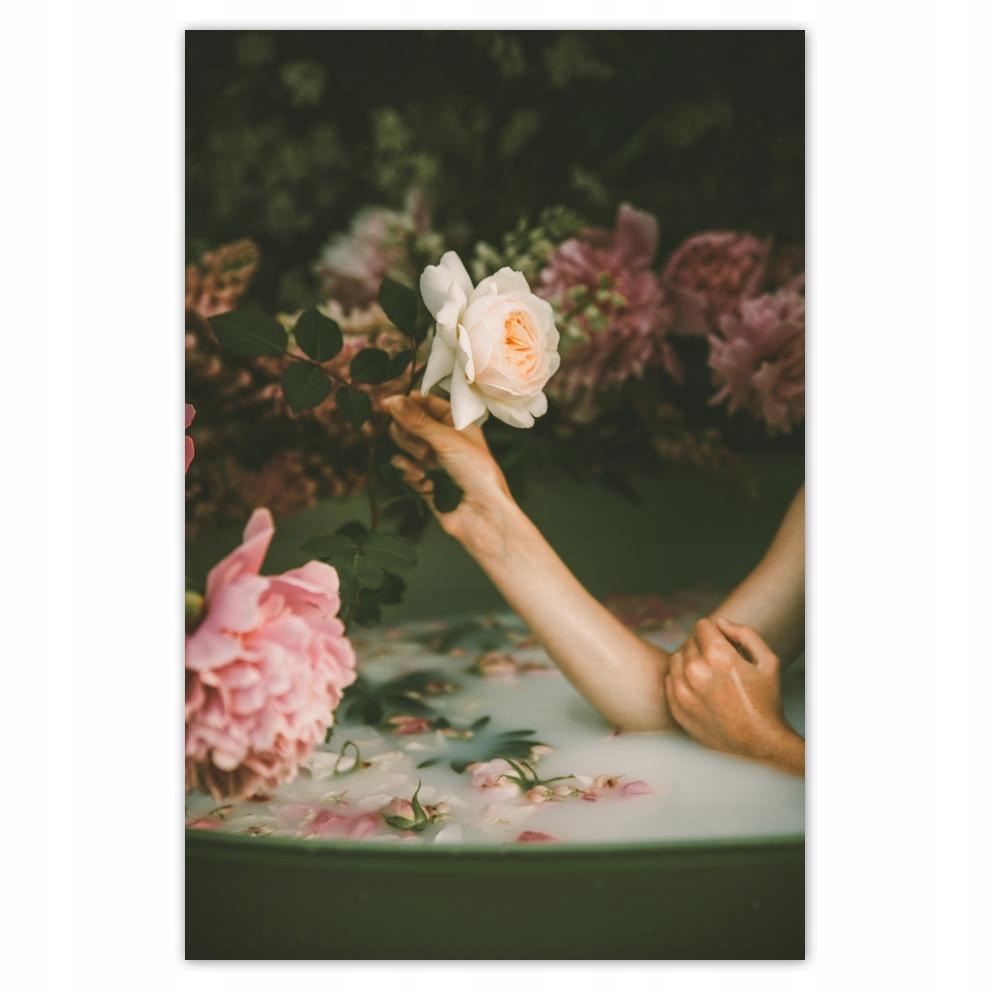 

Plakaty 40x60 Kąpiel mleczna Laska