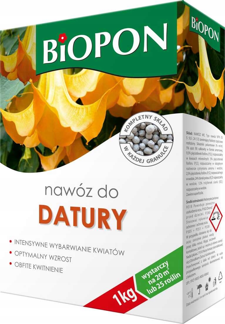 

Biopon nawóz do Datury granulat 1 kg