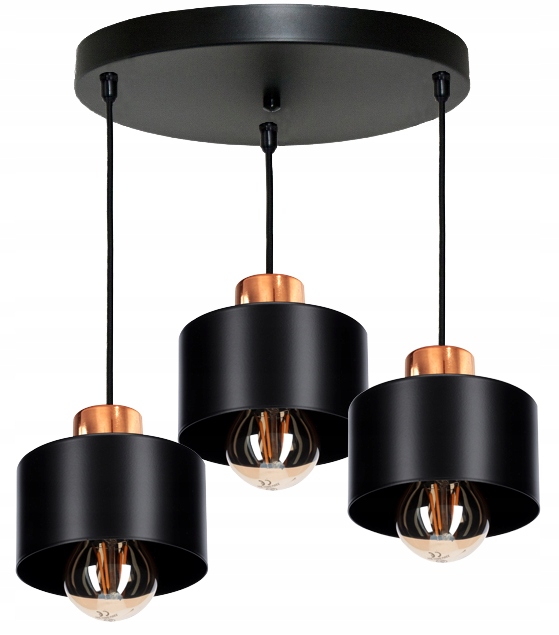 

Lampa Wisząca Sufitowa Regulowana Loft 3 można Led