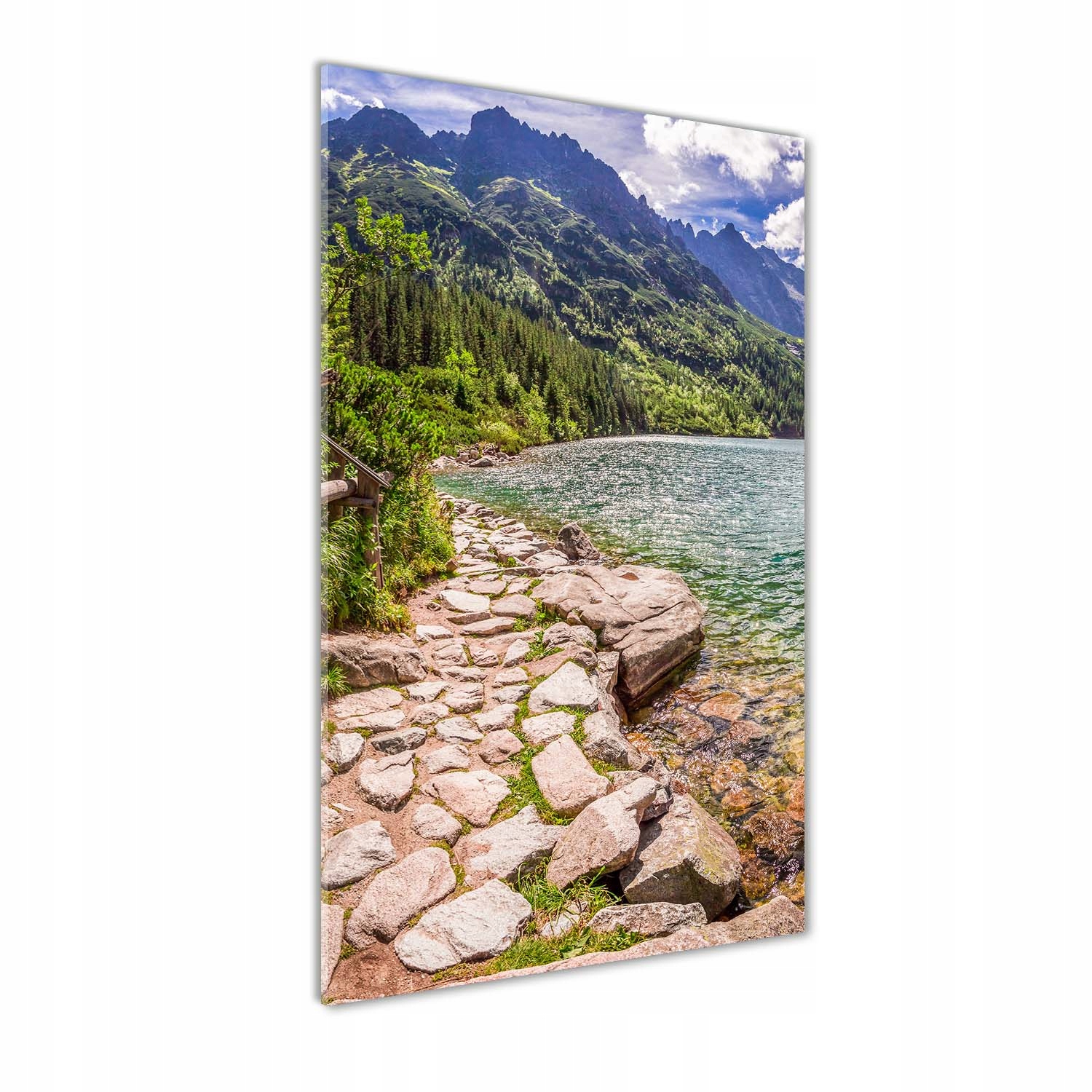

Foto obraz akrylowy Morskie oko Tatry 50x100 cm