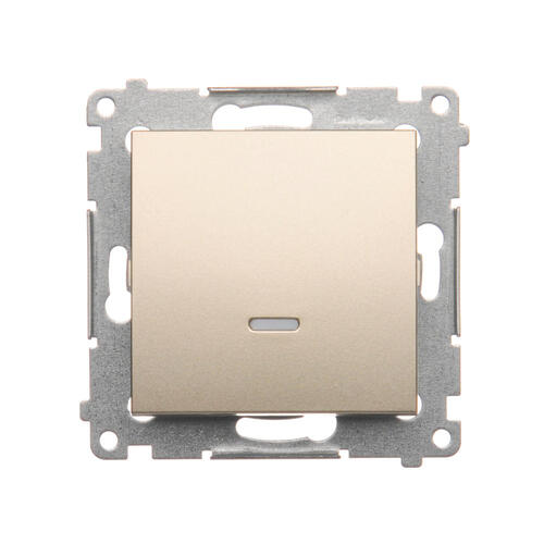 

SIMON54 DW1L.01/44 łącznik pojedynczy podświetlany