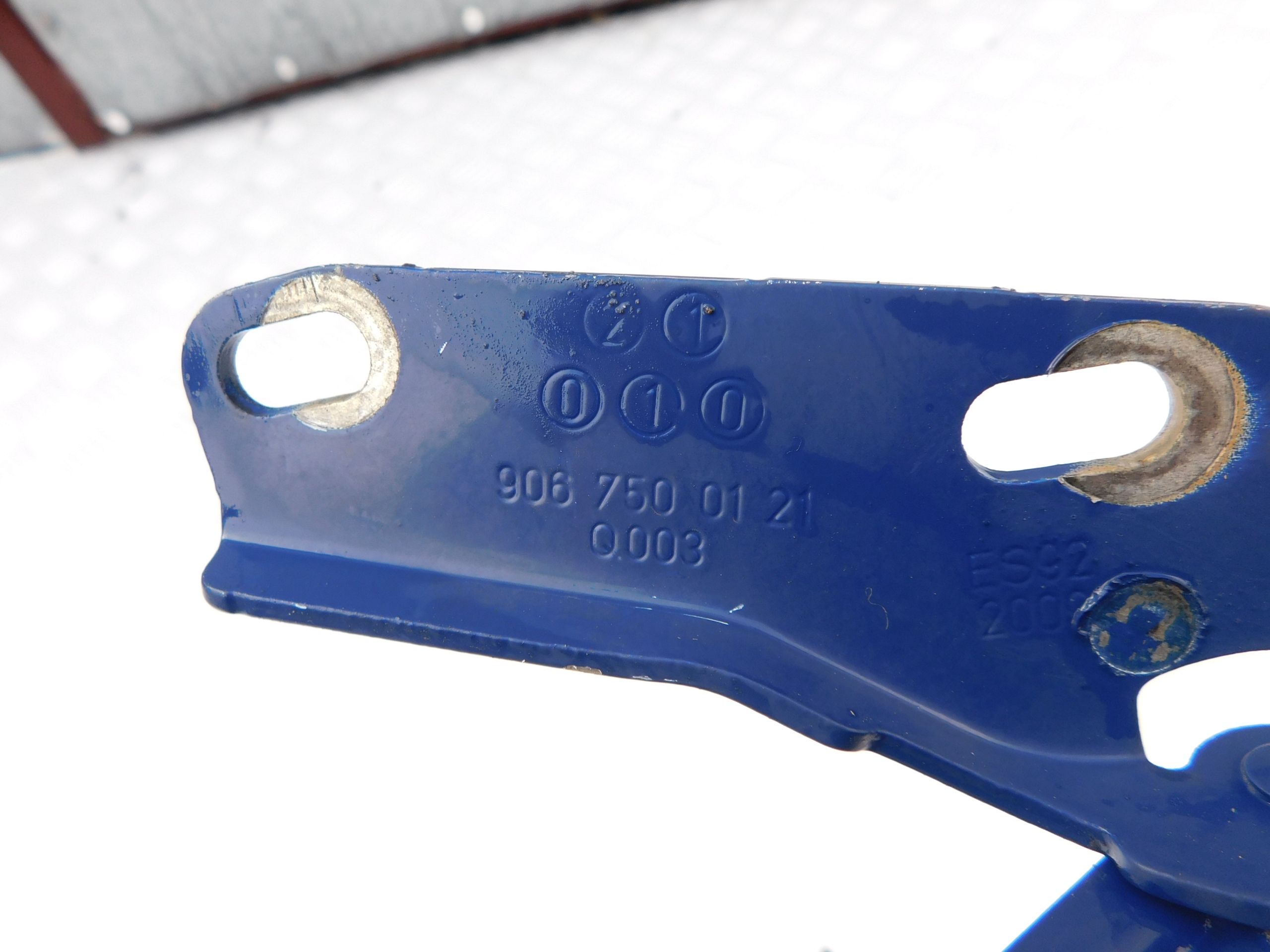 Sprinter 906 VW Crafter hinge bonnet hinges 2 szt 06-17r granatowe