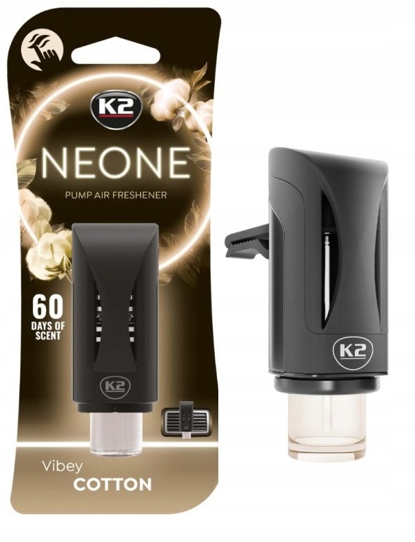 K2 Neone Cotton Bawełna Zapach W Kratkę Nawiewu Z Pompką