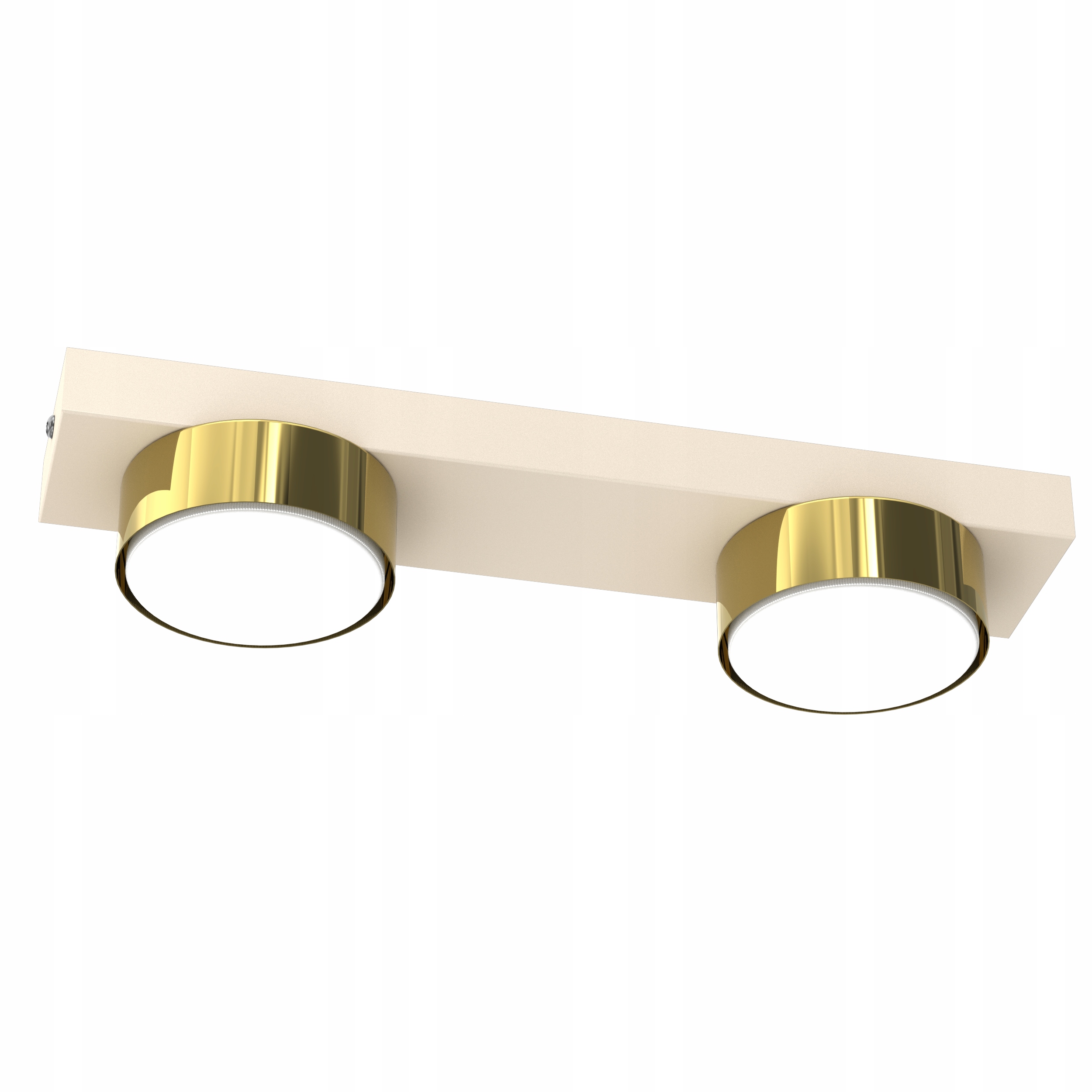 Stropní Lampa Do Obývacího Pokoje Stropní Svítidlo Led Loft GX53 Ecru Gold Kašmír