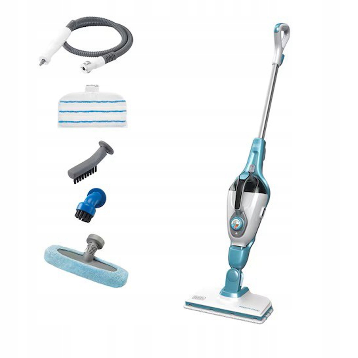 Parní mop Black+decker FSMH1321 výkonný čistič 1300 W podlahy mytí úklid