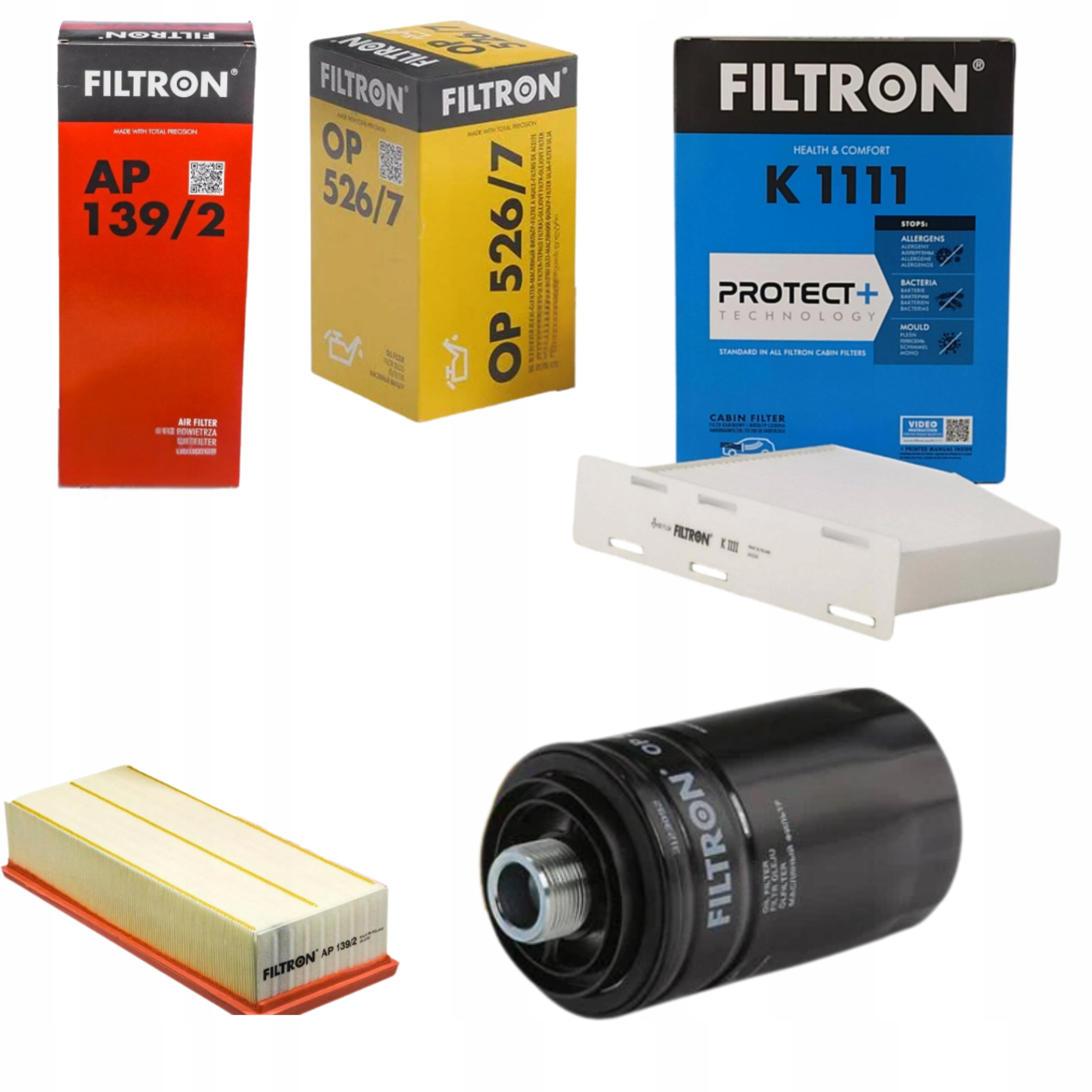 Komplet Filtrů Filtron Audi Vw Skoda Seat 1.8 2.0 Tfsi Tsi