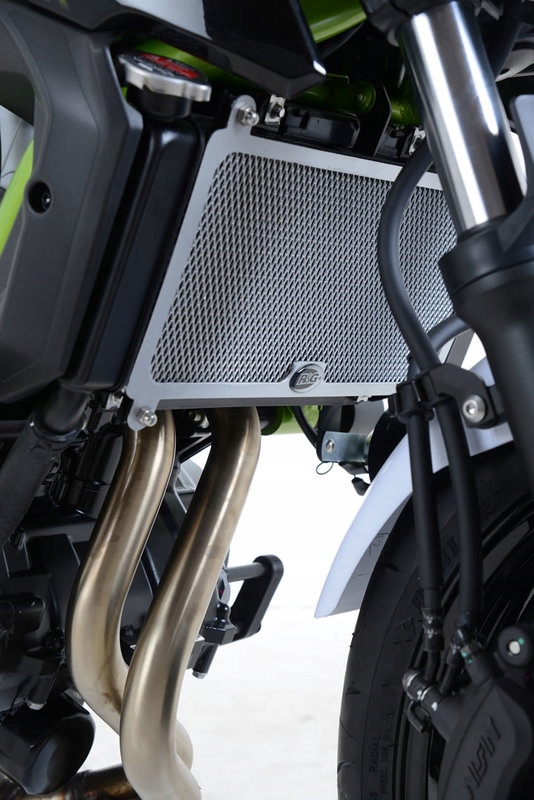 OSŁONA CHŁODNICY R&G KAWASAKI Z650RS 22- BLACK