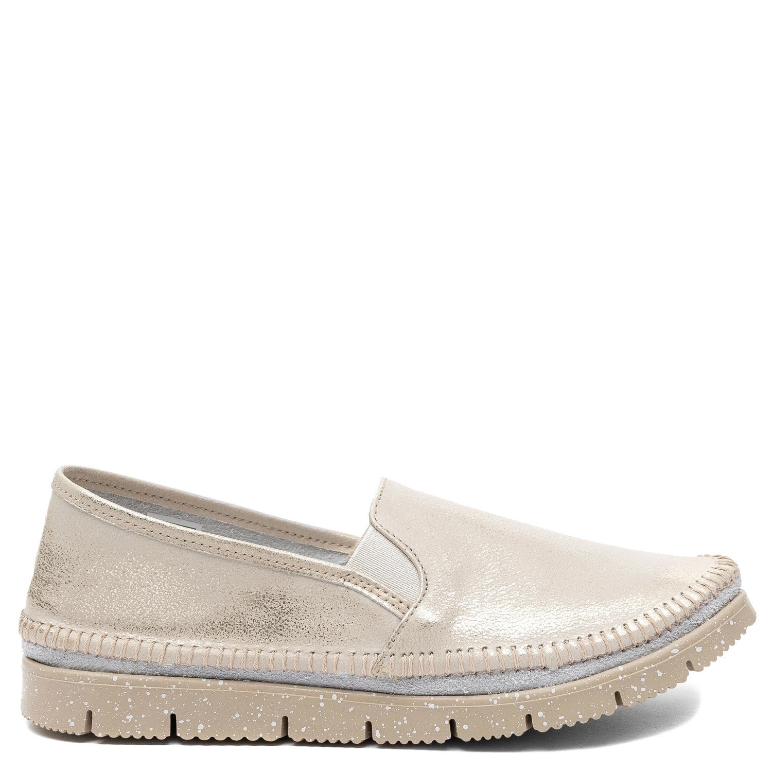 Maciejka 03512 Zlaté Espadrilky Přírodní Kůže Vel. 41