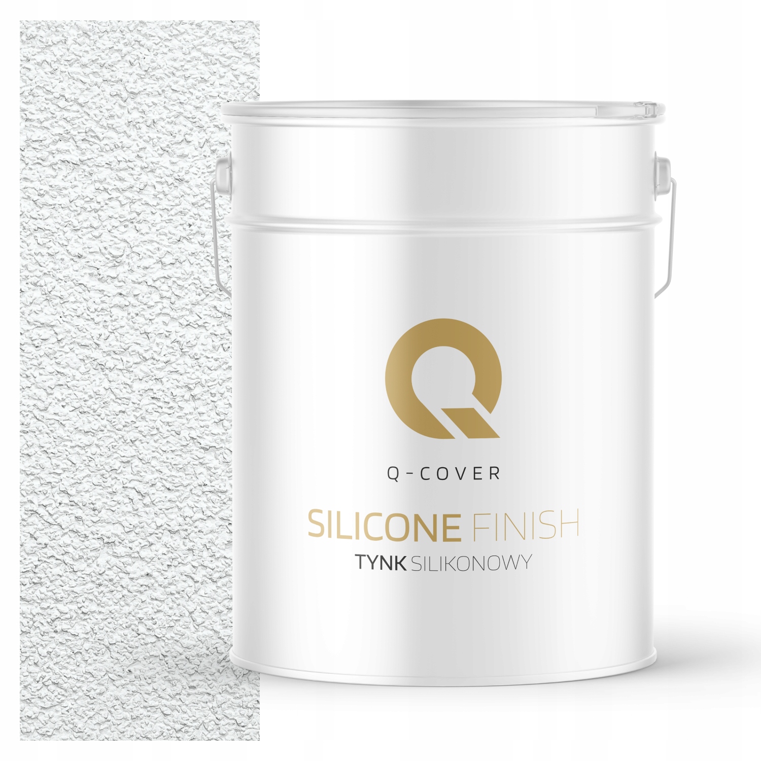 Silikonová Fasádní Omítka Bílá Studená F102 15KG Beránek Granulace 3.0mm