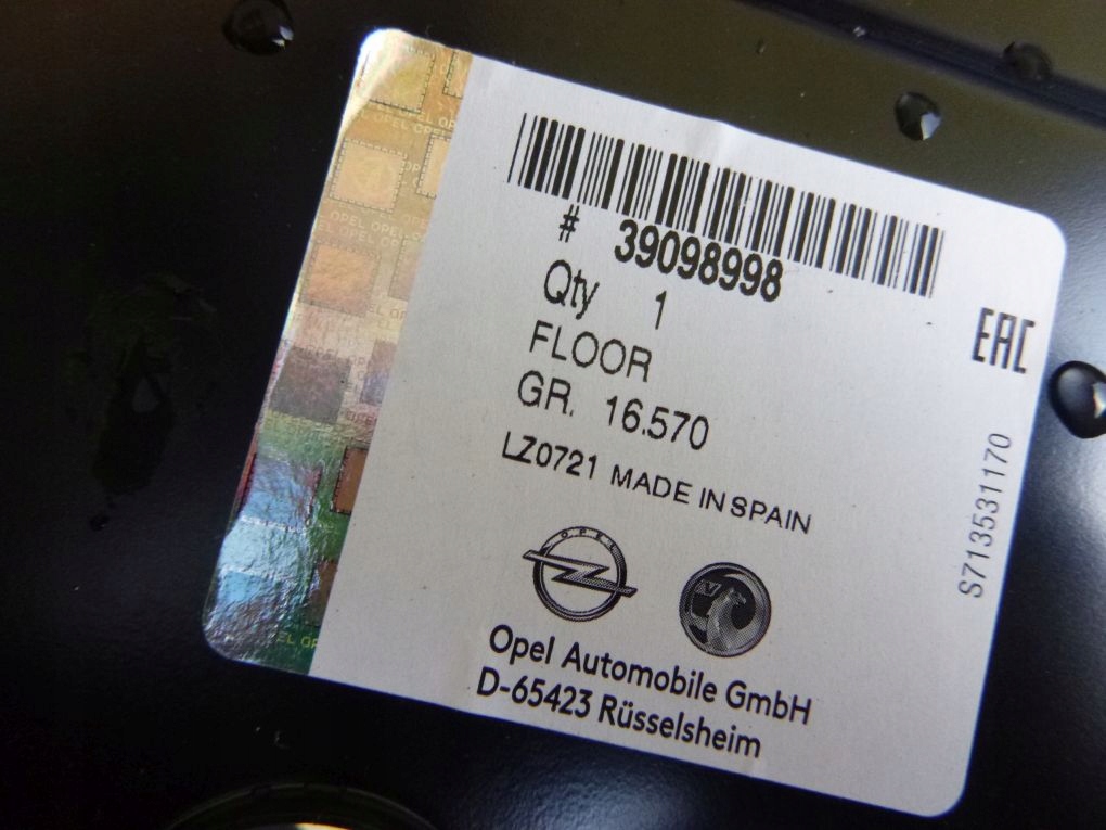 OPEL CORSA E 14 prog lewy Part number 39098998