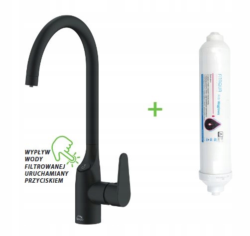 Claro drezová batéria s filtračným systémom Amii 2 prúdy čierna