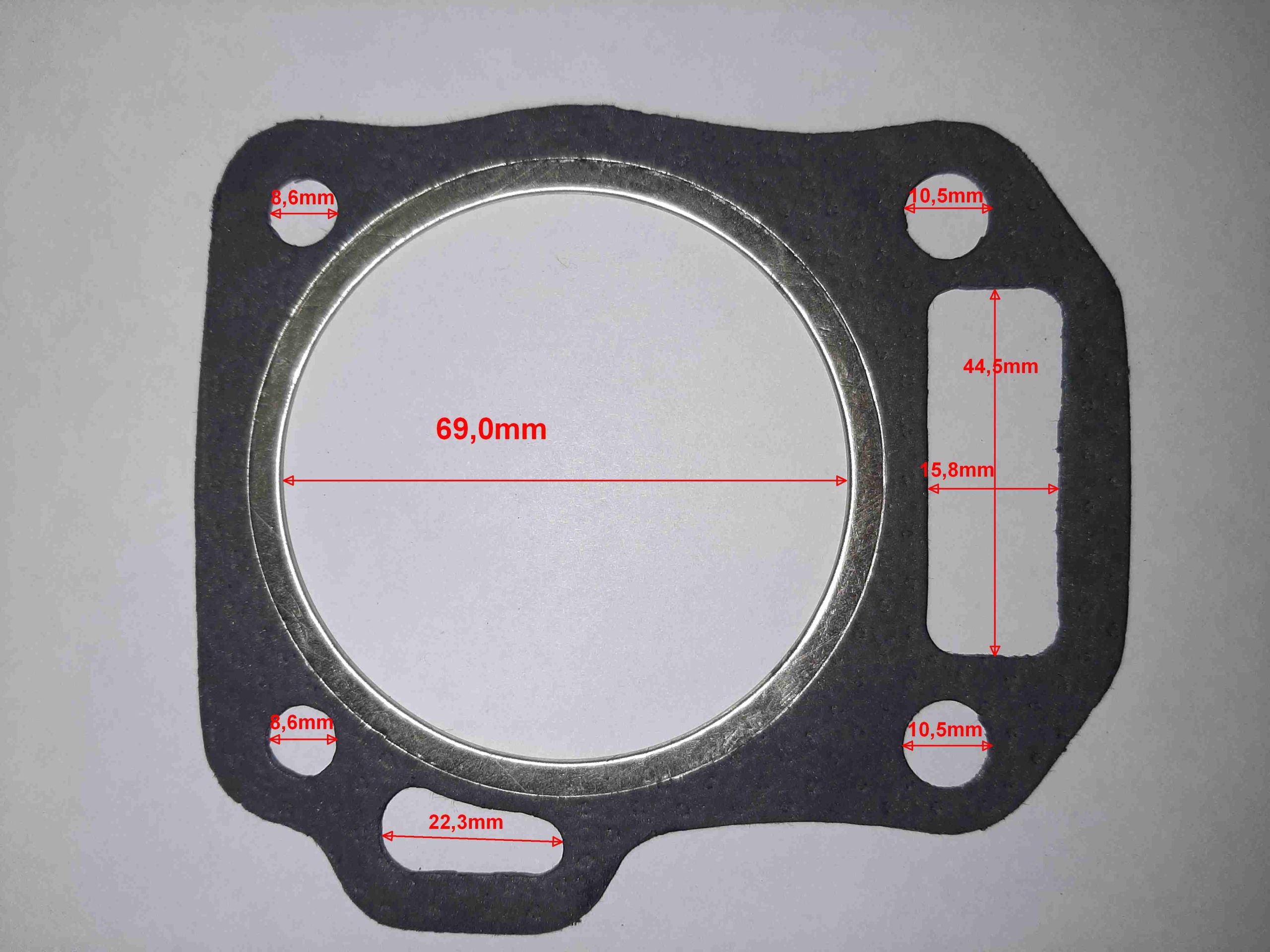 Uszczelka głowicy HONDA GX160 Typ uszczelka