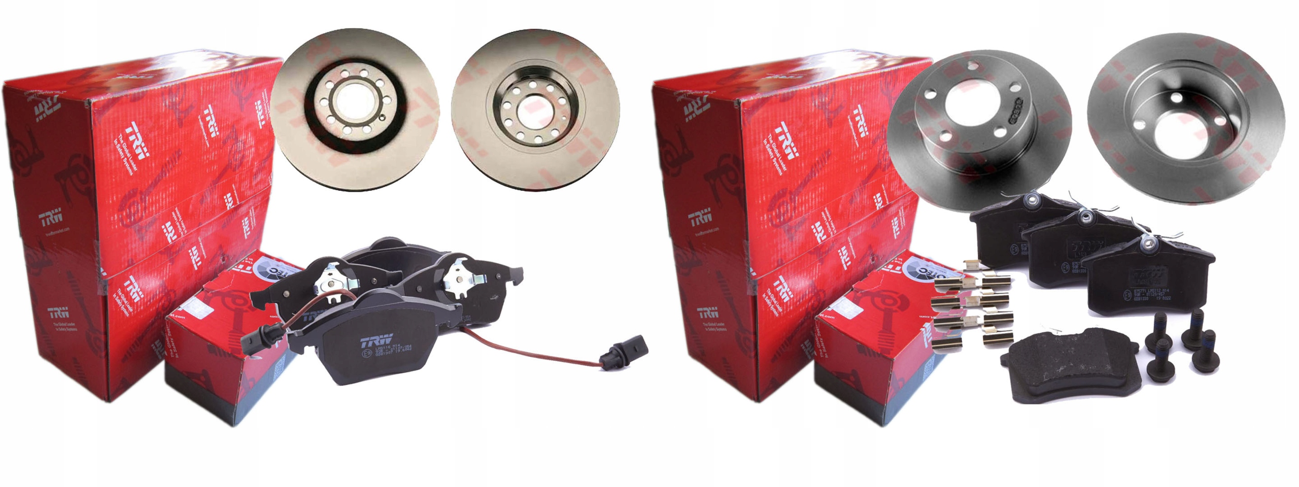 

Tarcze Klocki P+t Trw Audi A6 C5 Superb 312/245