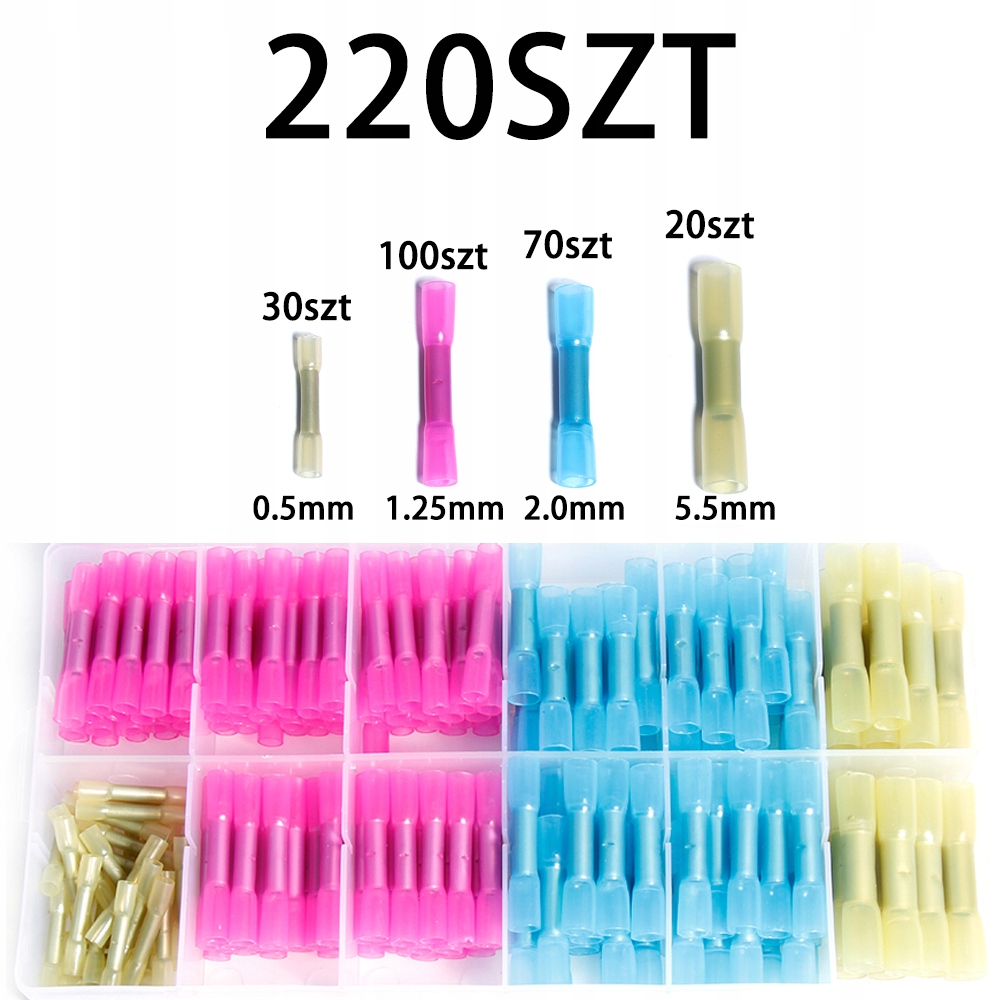 Szybkozłączka Koszulki TERMOKURCZLIWE ZACISKARKA Producent części Inny