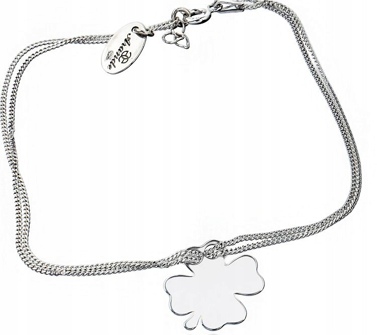 Náramek Hvězd Čtyřlístek Celebrita Stříbro