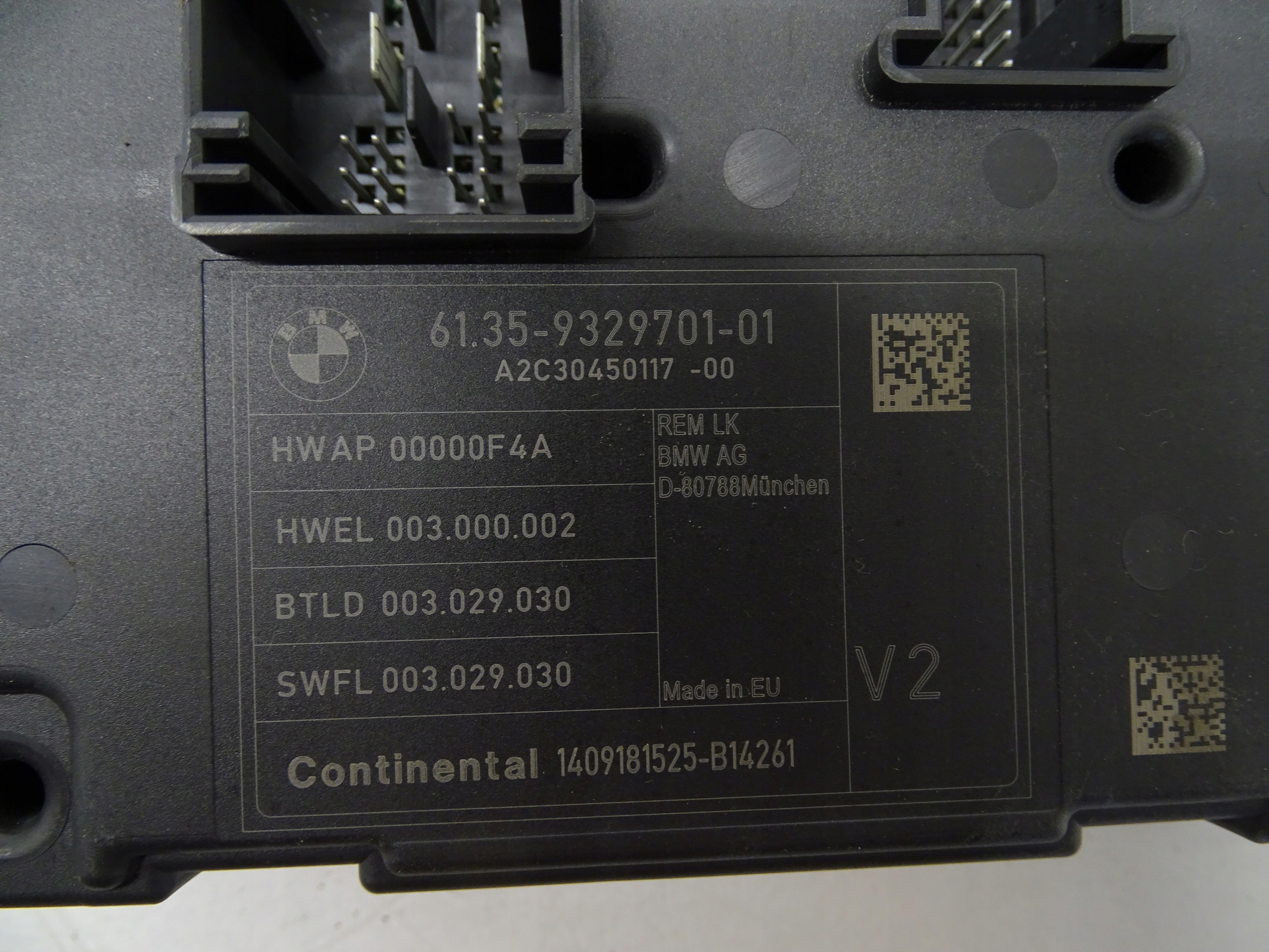 Centralina modulo computer BMW 3 61.35-9329701-01