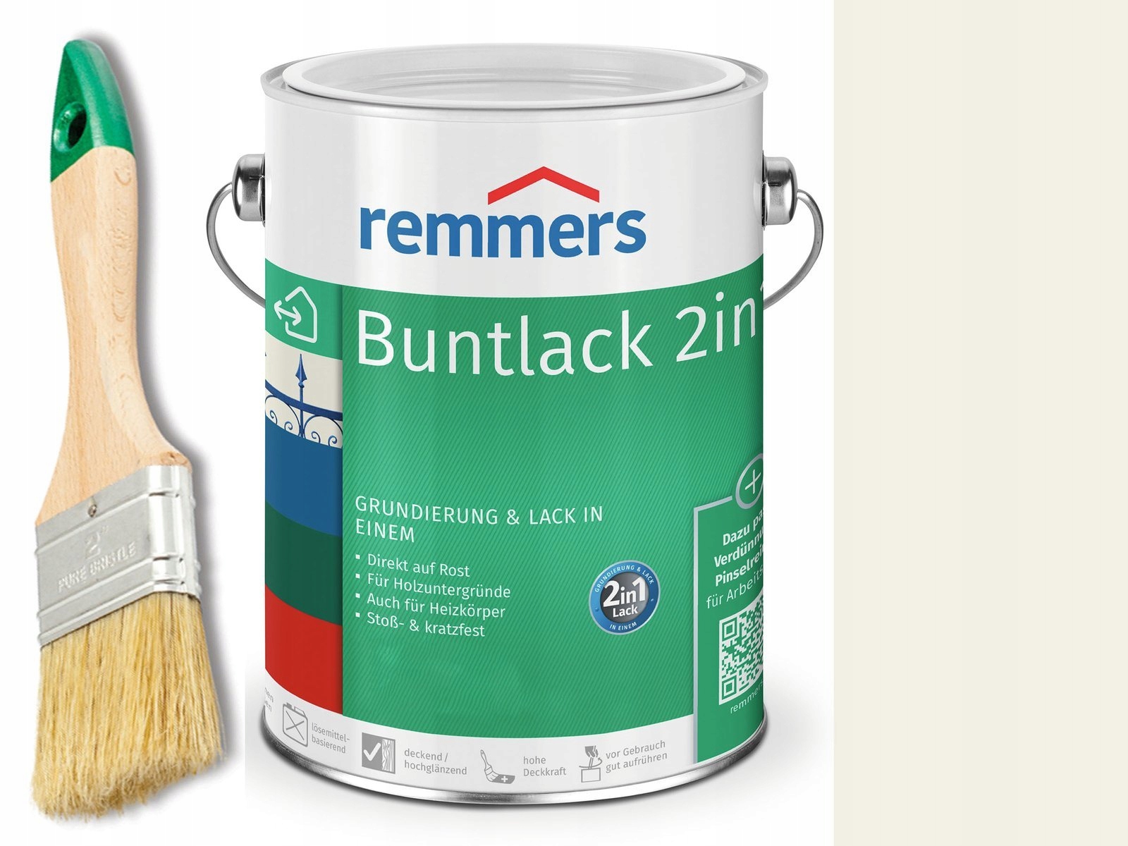 Renovačná farba radiátora Remmers Biela 2,5 L