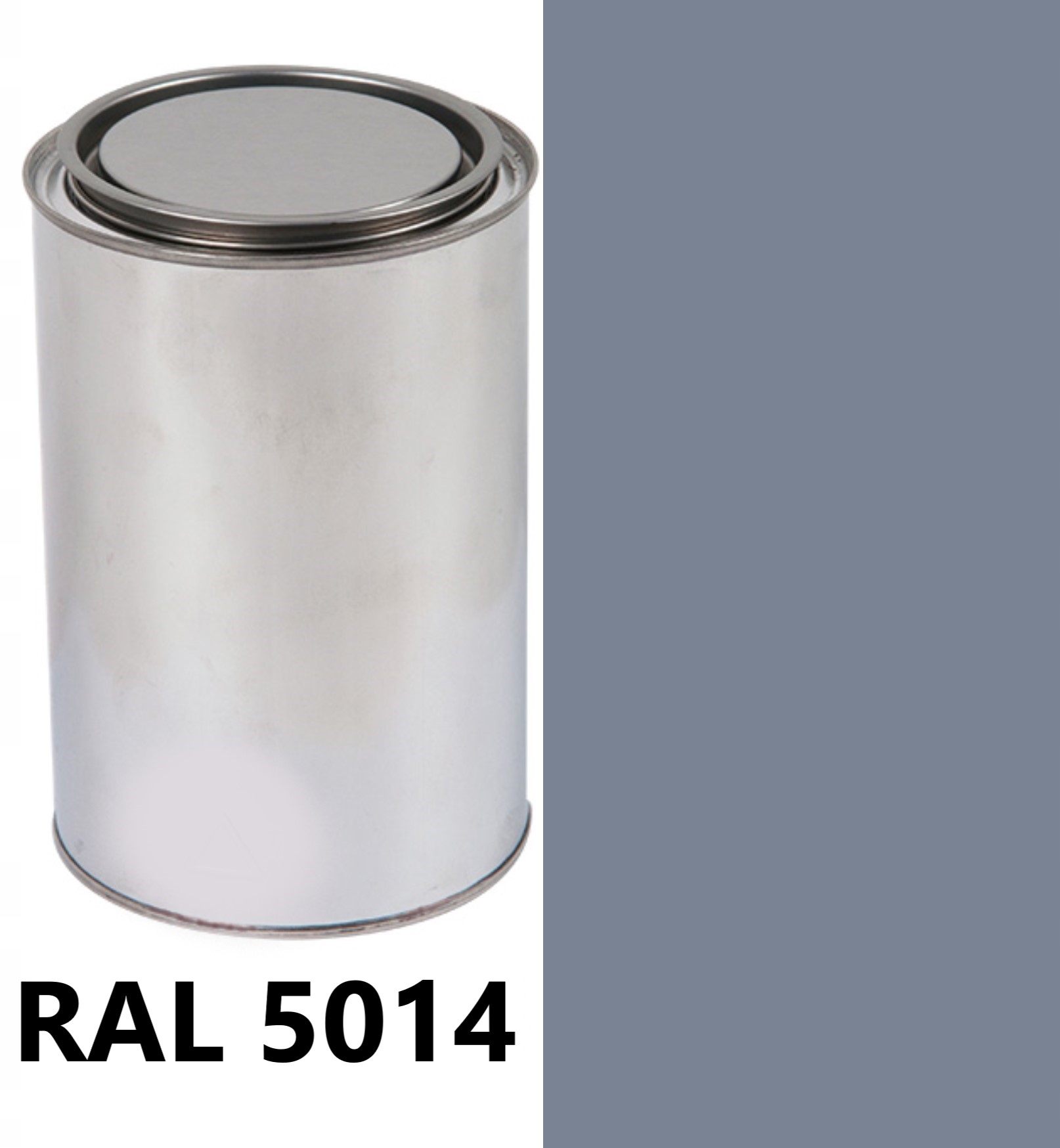 RAL 5014 BŁĘKITNY SZARY POLIURETAN AKRYL 2:1 FARBA 1L MAT