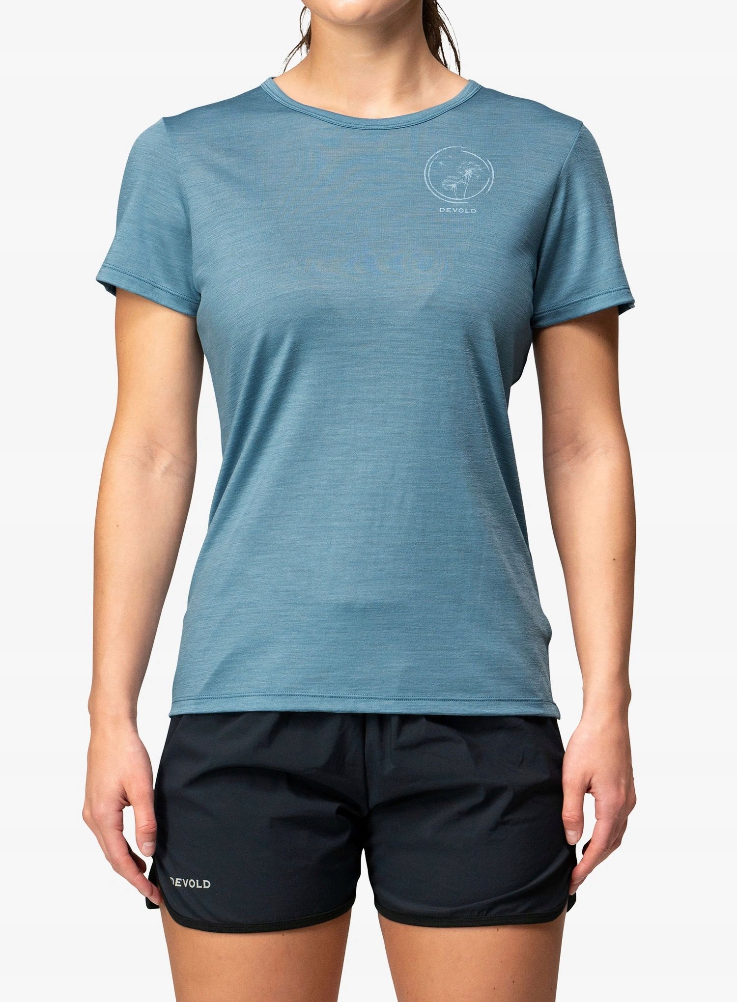 Dámské tričko Devold Active Spring Tee skyblue M