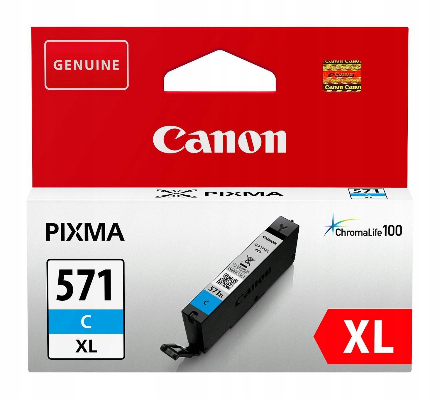 Canon Tusz CLI 571C XL Cyjan (680 stron)