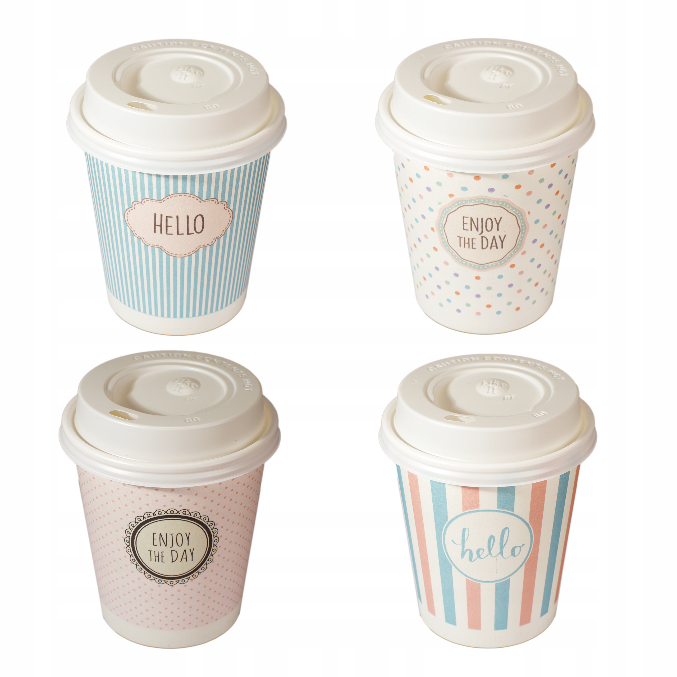 KUBKI PAPIEROWE DO KAWY 300ML PAST+ Wieczka (do odsprzedaży)
