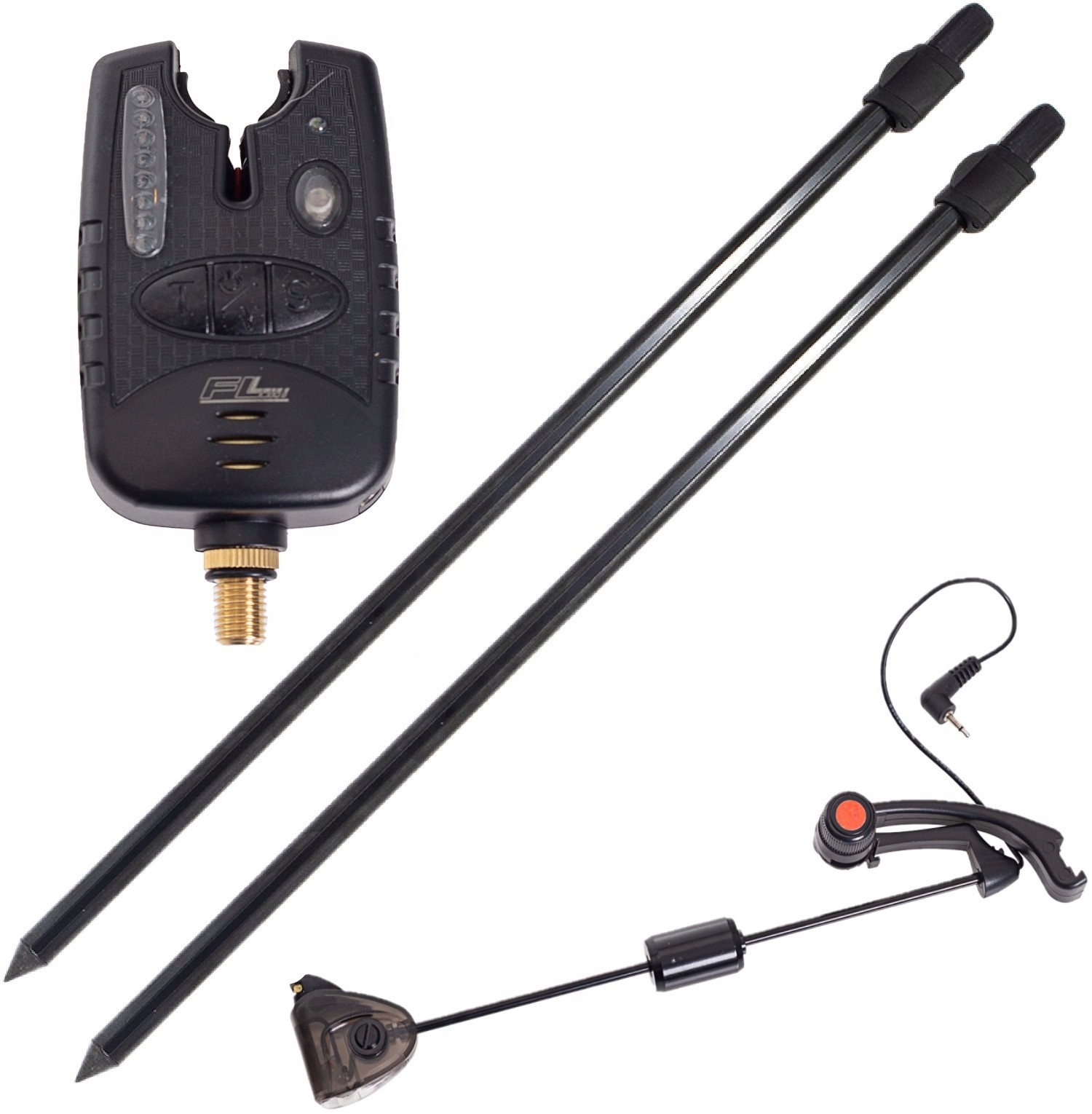 2xPODPÓRKA TELESKOPOWA 60/115 CM+1xSYGNALIZATOR BRAŃ 8 DIOD LED+ 1x SWINGER