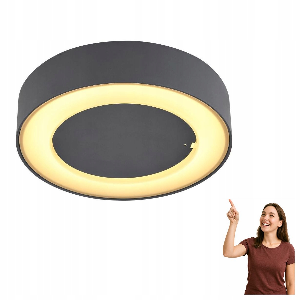 Stropní svítidlo venkovní Led 12W Sura 32136D Globo