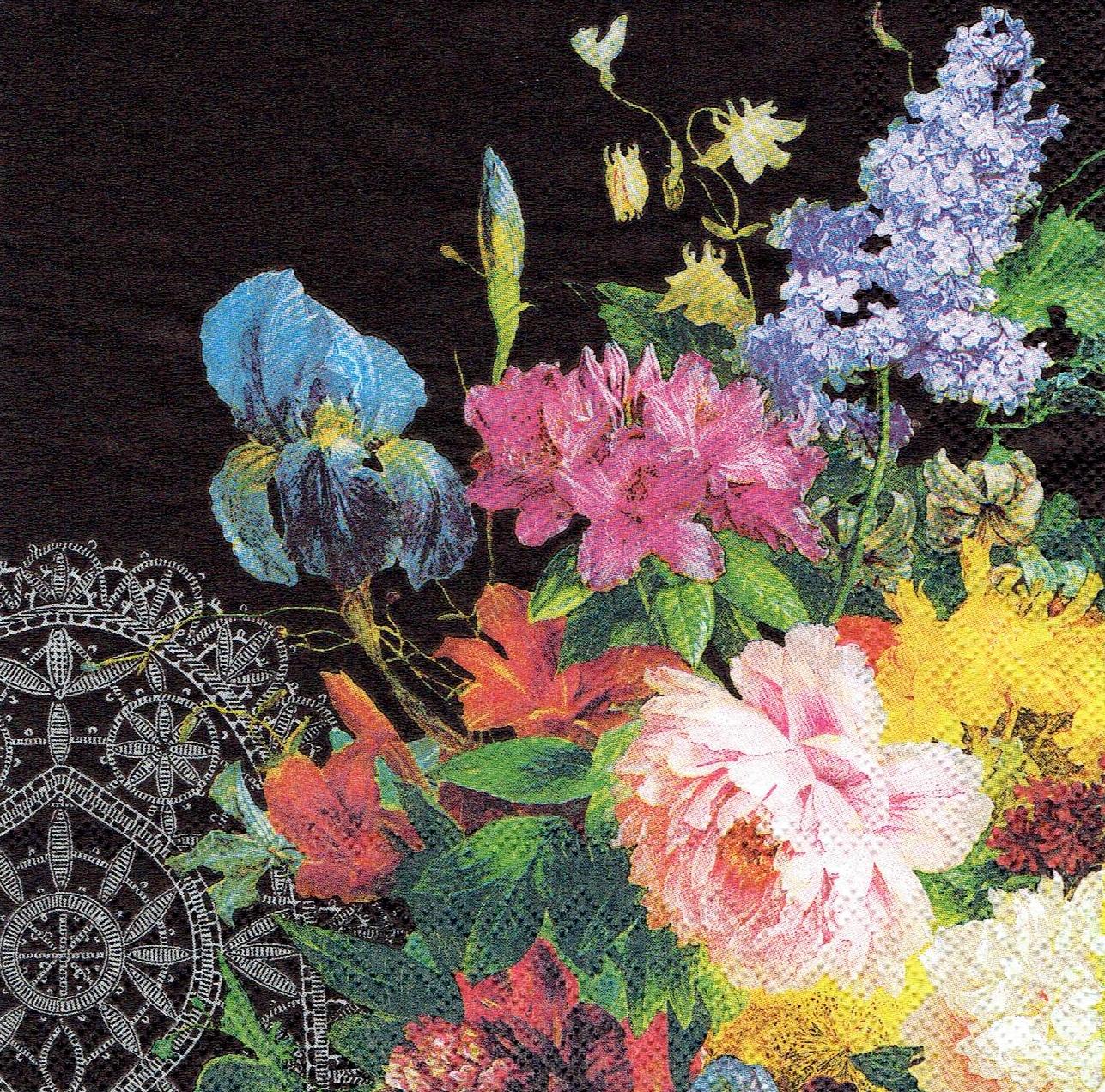Serwetka decoupage 438A serwetki Kwiaty bukiet