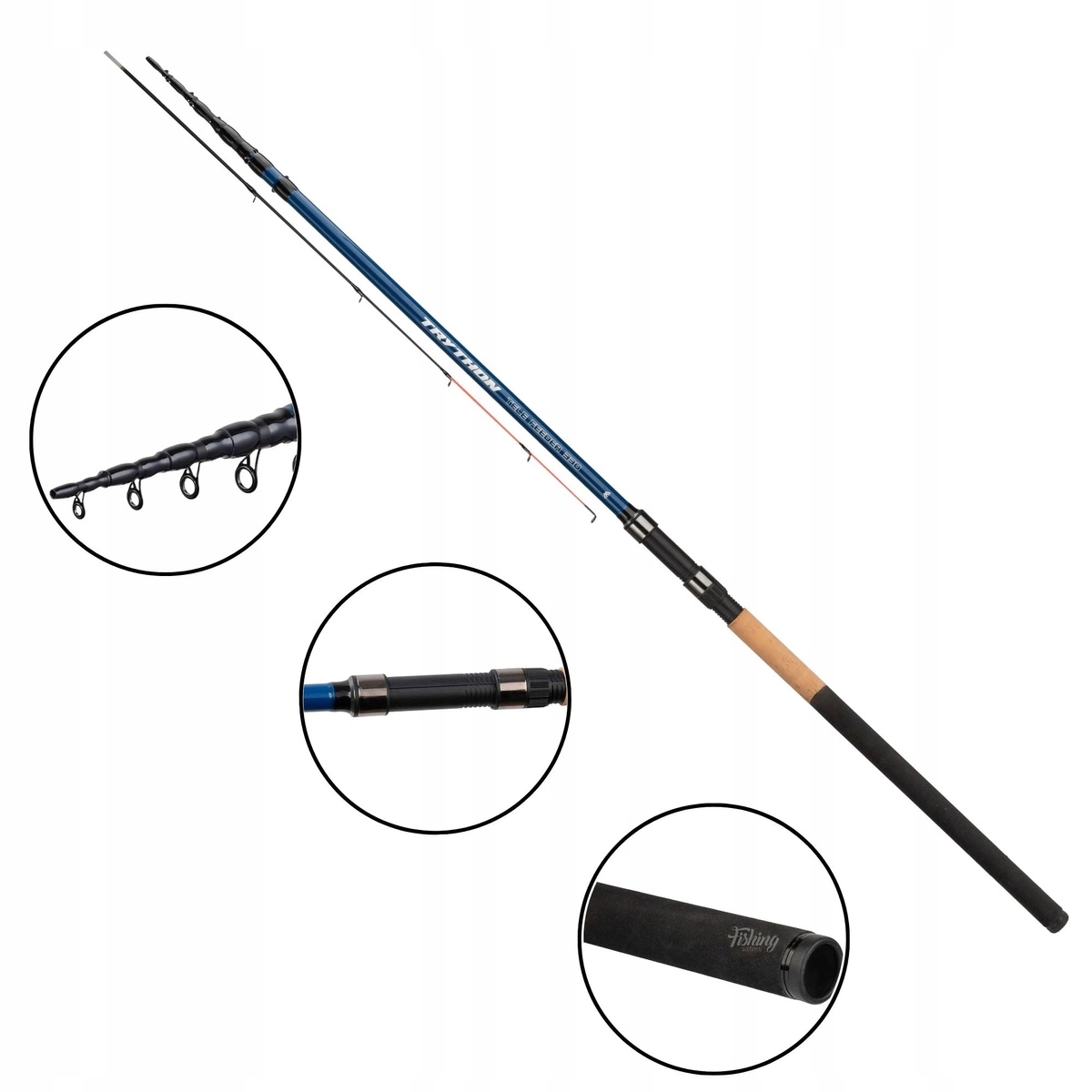 Wędka Mikado Trython Tele Feeder 390cm 80g 5+2 sec. Gratis!!