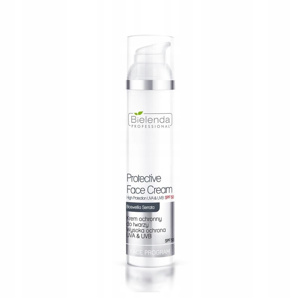 Ochranný krém na obličej Bielenda s Uva a Uvb filtry SPF50 100 ml