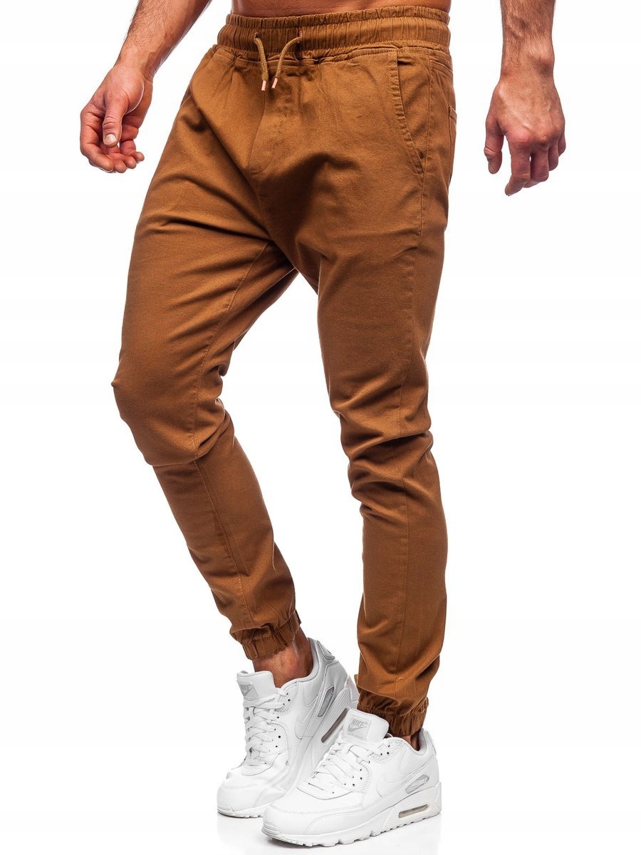 

Spodnie Męskie Joggery Camelowe 0905 ROZMIAR_2XL