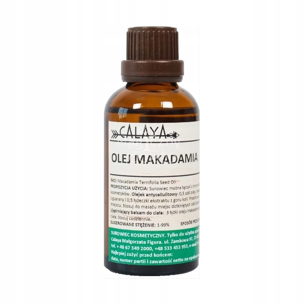 

Olej makadamia 50ml Calaya