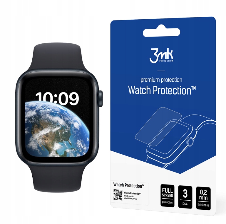

3MK Folia Fullscreen Arc do Apple Watch Se 2022