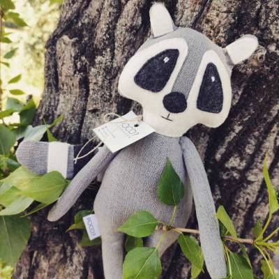 Dětský mazlíček Mýval pracz, handmade