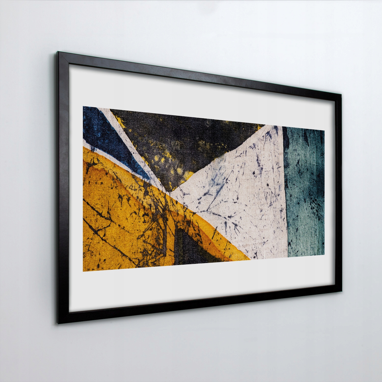 

Obraz w ramie na ścianę Figury geometria 60x40 cm