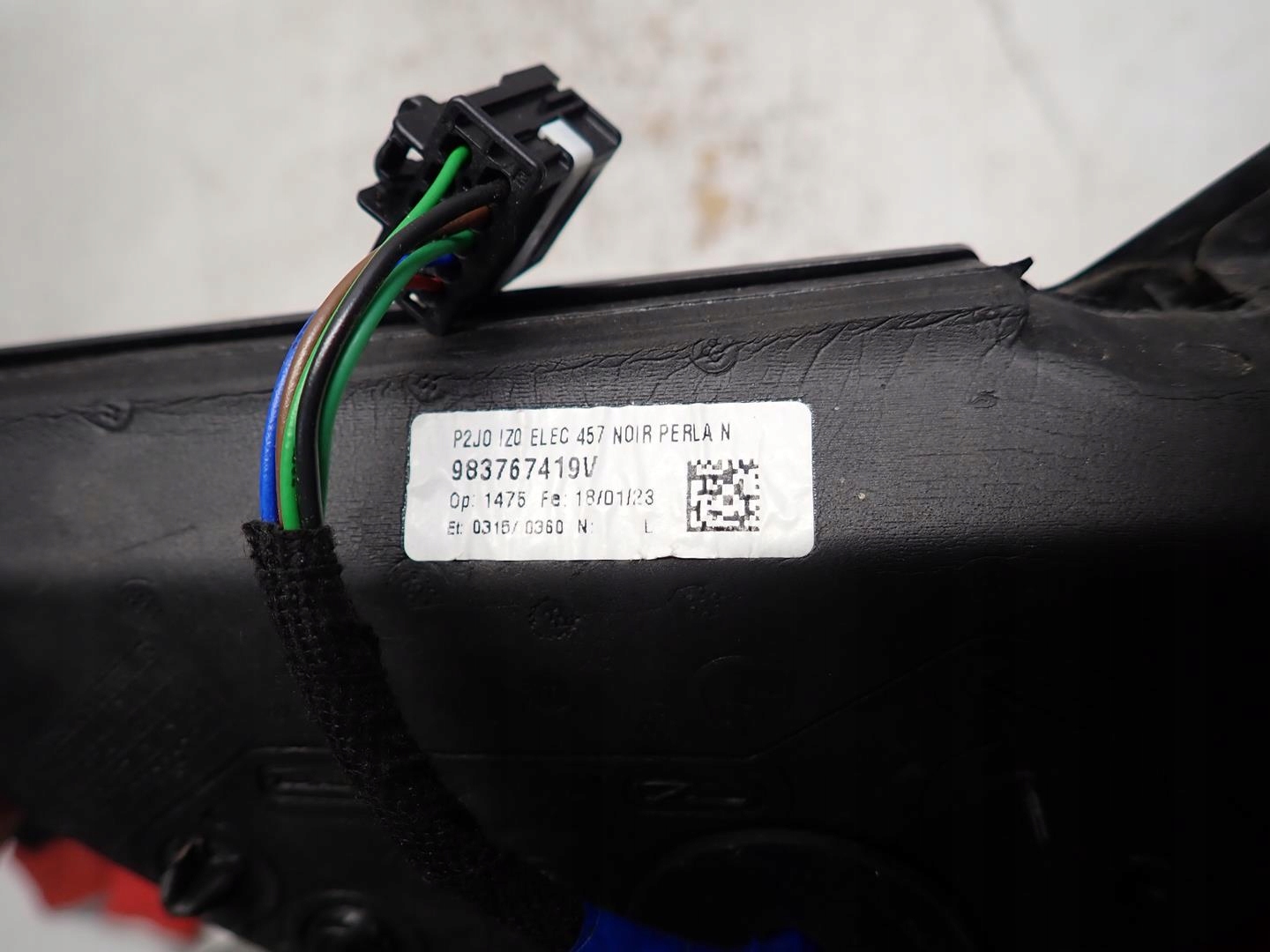 mirror left OPEL CORSA F 2019- 6PIN 983767419