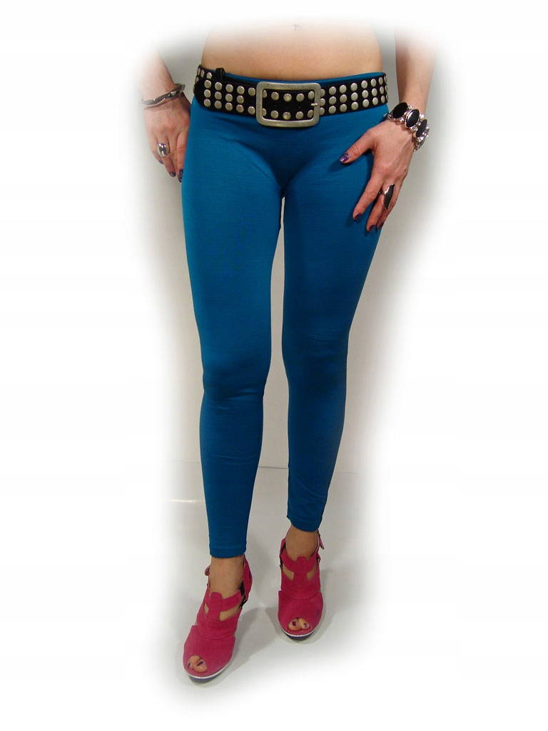 LEGGINSY OCIEPLANE SPODNIE GETRY RURKI XS S M L XL Szerokość w biodrach 0 cm