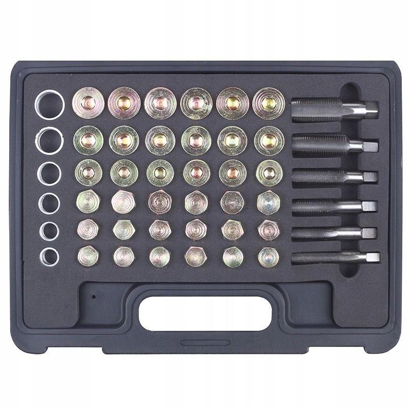 Zestaw do gwintow korkow oleju 114 elementow