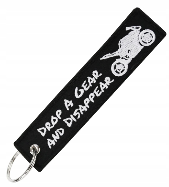 Brelok DROP A GEAR AND DISAPPEAR Motor zawieszka