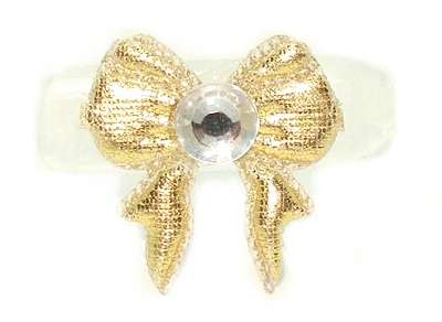 

Wyjątkowe Spineczki Kokardki Z Diamencikiem