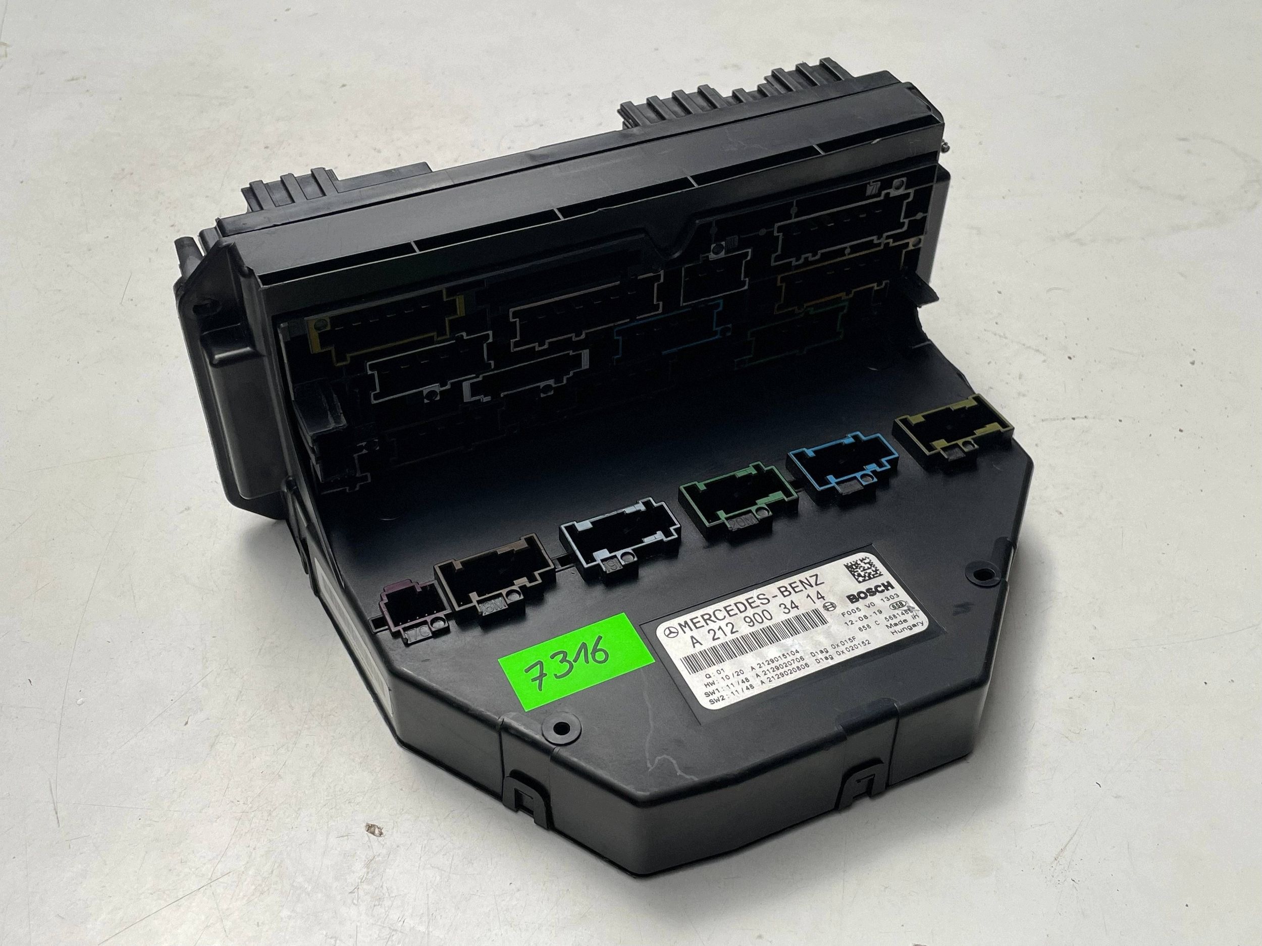 module control unit SAM A2129003414 MERCEDES W204 COUPE LIFT (2011-2014)2.2 !J