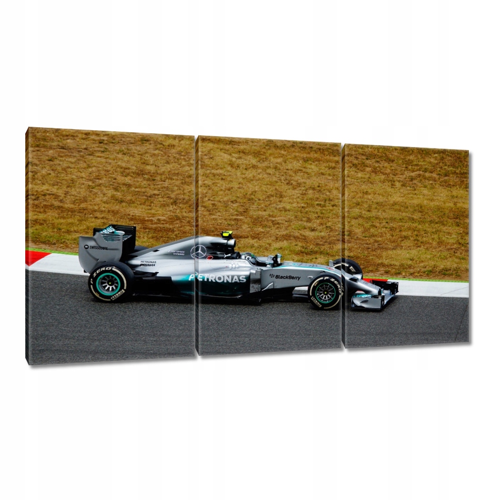 

Obrazy 120x60 Wyścigówka Mercedes