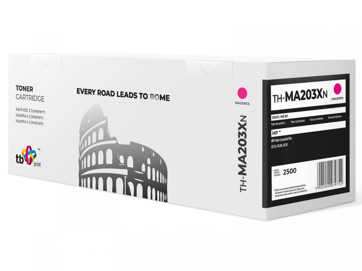 Toner do Hp CF543X magenta TH-MA203XN 100% nowy