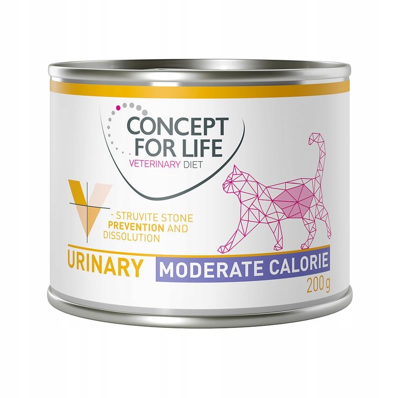 Levně Concept for Life Veterinary Diet Urinary Moderate Calorie, kuřecí maso 200 g