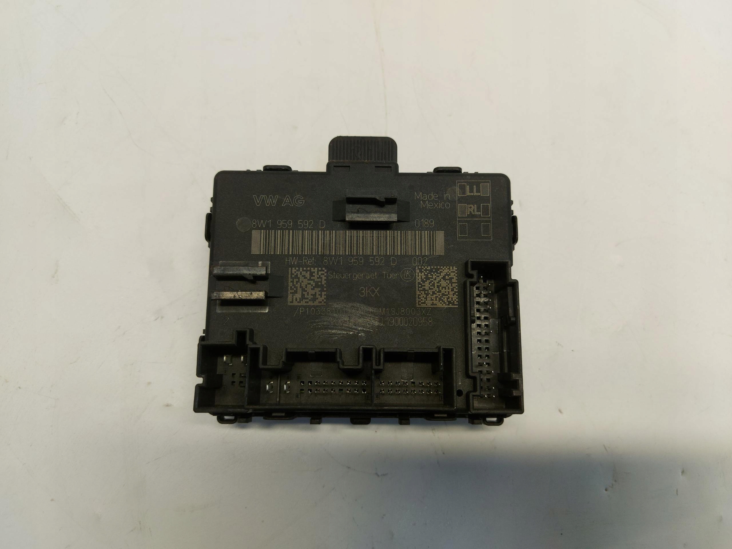 Audi Q5 80A 45 TFSI module control unit door left front 8w1959592d